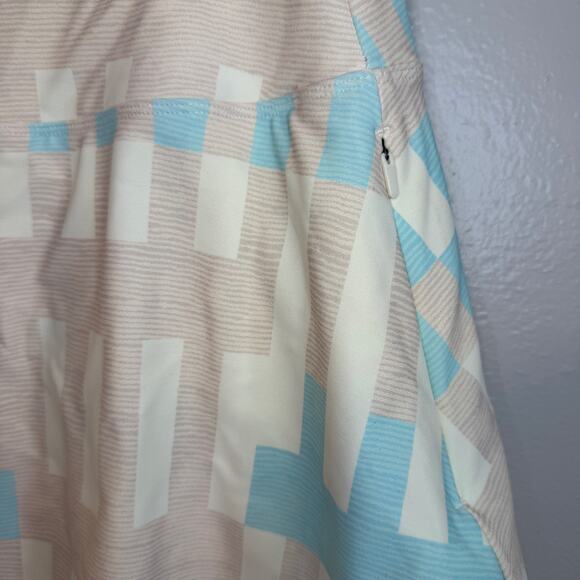 NWT Calia Golf Women's 16" High Rise Geometric Pastel Blue Eagle Skort Sz Small - Picture 5 of 5